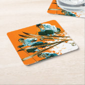 Ski Jumpers door Ski Weld Kartonnen Onderzetters (Schuin)