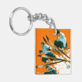 Ski Jumpers door Ski Weld Sleutelhanger (Voorkant Links)