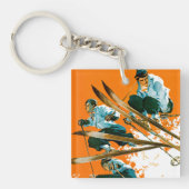 Ski Jumpers door Ski Weld Sleutelhanger (Voorkant)