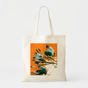 Ski Jumpers door Ski Weld Tote Bag