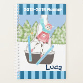 Ski jumping koe kind school planner (Voorkant)