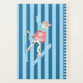Ski jumping koe kind school planner (Achterkant)