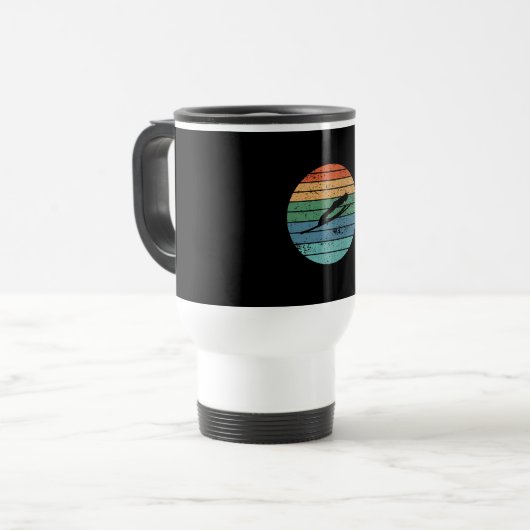 Ski Jumping Retro Reisbeker (Voorkant links)