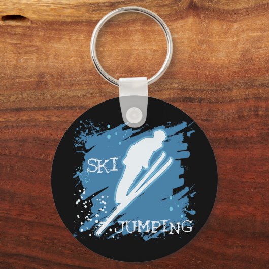 SKI JUMPING SLEUTELHANGER (Voorkant)
