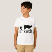 Ski Kansas T-shirt (Voorkant volledig)