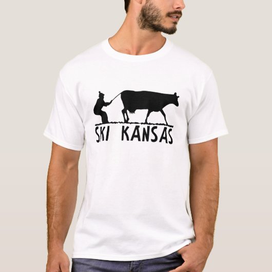 Ski Kansas T-shirt (Voorkant)