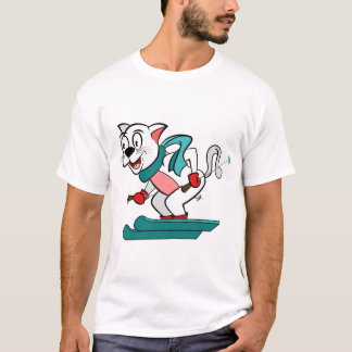 Ski kat t-shirt