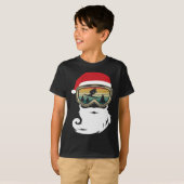Ski Kerstmis Winter Ski Grappig Cadeau T-shirt (Voorkant volledig)