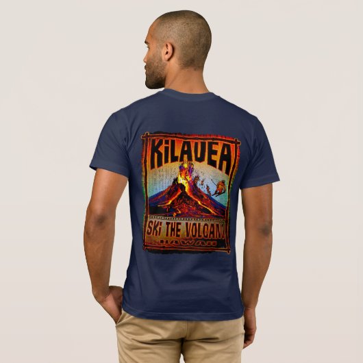 SKI KILAUEA-1 T-SHIRT (Achterkant volledig)