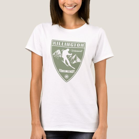 Ski Killington Vermont T-shirt (Voorkant)