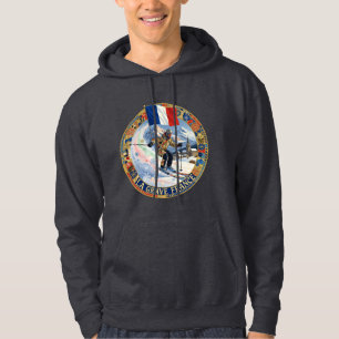 Ski La Grave, Frankrijk, Man Skiër Hoodie