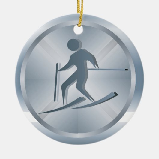 Ski Label / Ornament - SRF (Voorkant)