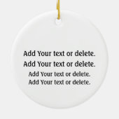 Ski Label / Ornament - SRF (Achterkant)