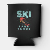 Ski Lake Tahoe Blikjeskoeler (Voorkant)