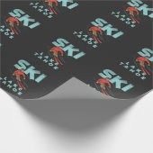 Ski Lake Tahoe Cadeaupapier (Hoek)