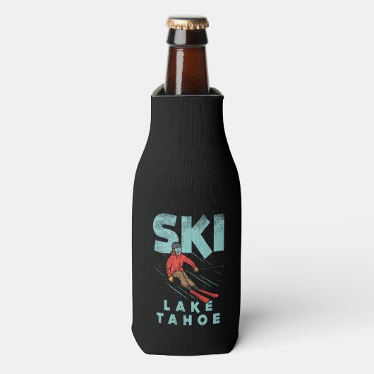 Ski Lake Tahoe Flesjeskoeler (Fles Voorkant)