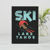 Ski Lake Tahoe Kaart (Staand voorkant)