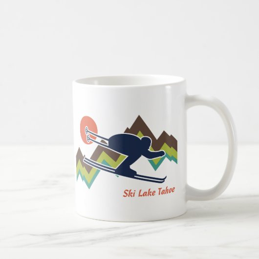 Ski Lake Tahoe Koffiemok (Rechts)