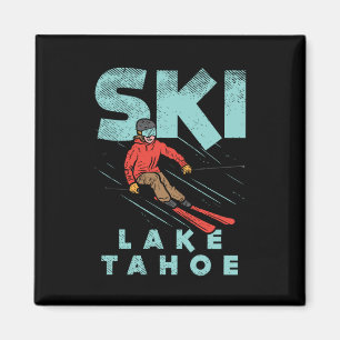 Ski Lake Tahoe Magneet
