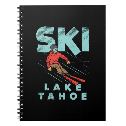 Ski Lake Tahoe Notitieboek (Voorkant)