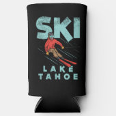 Ski Lake Tahoe Seltzer Blikjeskoeler (Voorkant)