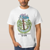Ski Lake Tahoe Sierra Nevada Verenigde Staten T-shirt (Voorkant)