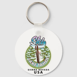 Ski Lake Tahoe Sierra Nevada VS Sleutelhanger