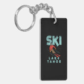 Ski Lake Tahoe Sleutelhanger (Voorkant Links)