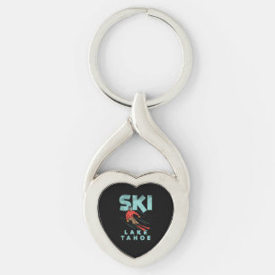 Ski Lake Tahoe Sleutelhanger
