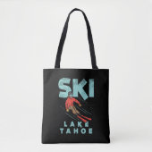 Ski Lake Tahoe Tote Bag (Voorkant)