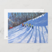Ski lesson Tignes Frankrijk Briefkaart (Voorkant / Achterkant)