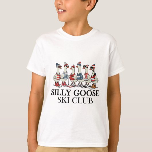 Ski liefhebber  t-shirt (Voorkant)