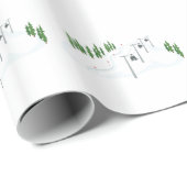 Ski Lift Cadeaupapier (Rol Hoek)