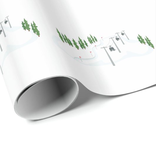 Ski Lift Cadeaupapier (Rol Hoek)