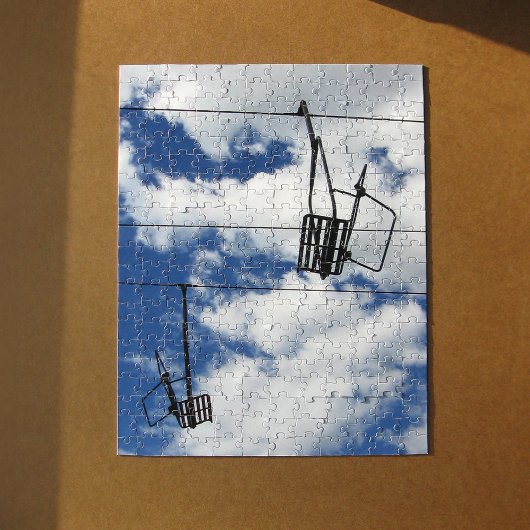 Ski Lift en Sky Legpuzzel