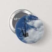 Ski Lift en Sky Ronde Button 5,7 Cm (Voorkant /achterkant)