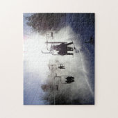 Ski Lift Legpuzzel (Verticaal)