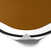 Ski Lift Symbool Rustieke Wintersporten Icoon Poster (Hoek)