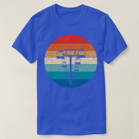 Ski Lift T-shirt (Design voorkant)