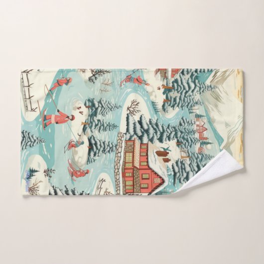 Ski Lodge bad Handdoeken set (Handdoek)