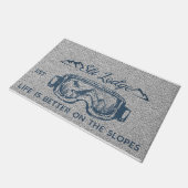 Ski Lodge, Life Is Better On The Slopes Deurmat (Schuin)