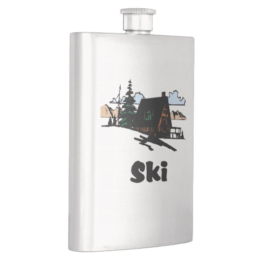 Ski Lodge verplaatsen Heupfles (Rechts)