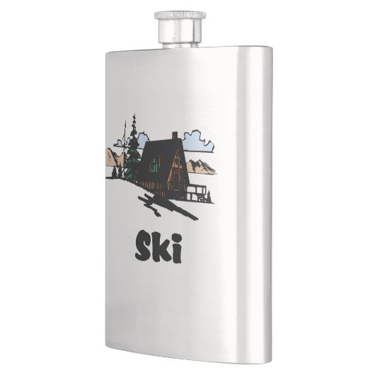 Ski Lodge verplaatsen Heupfles (Links)