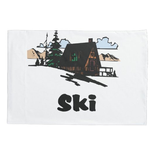 Ski Lodge verplaatsen Kussensloop (Achterkant)