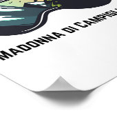 Ski Madonna Di Campiglio Italy Mountain Skiing T M Poster (Hoek)