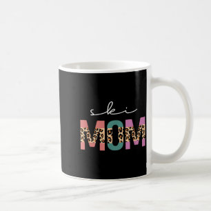 Ski mama grappige skiër cadeau ski skier skien mam koffiemok