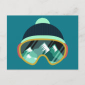 Ski Mask briefkaart (Voorkant)