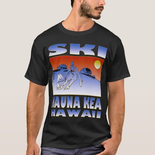 Ski Mauna Kea T-shirt (Voorkant)