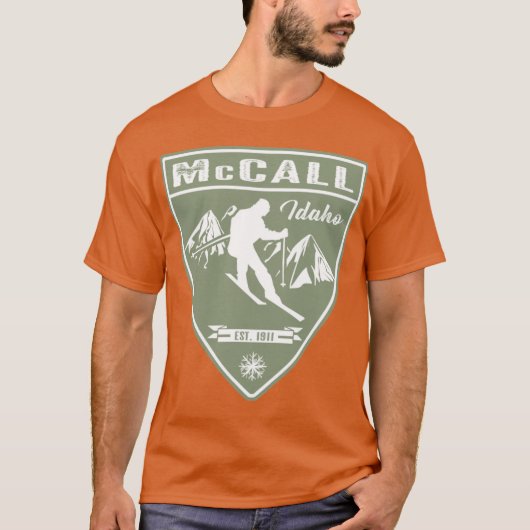 Ski McCall Idaho T-shirt (Voorkant)