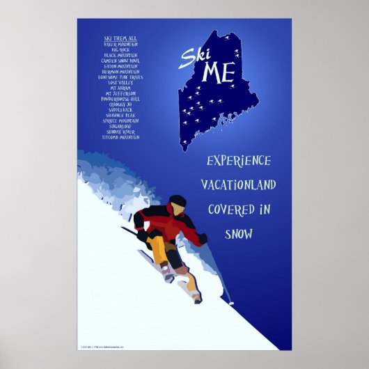Ski ME Poster (Voorkant)